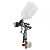 Краскопульт Walcom Genesi Alluminio HTE Base Maori, верхний бачок 0,68 л