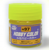Mr. Hobby Краска 10 мл H97 FLUORESCENT YELLOW