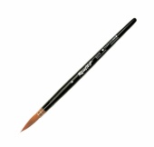 Кисть Roubloff серии QD15 №6, колонок микс, круглая, короткая ручка