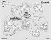 Трафарет Artool Черепа (FH BH 1)