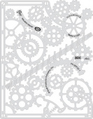 Трафарет Artool Steam Punk FX2 Klockwerks II (FH SPFX2 1)