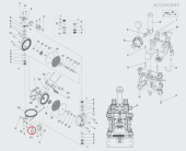 Iwata 04427640 Соединение для насоса DDP120B