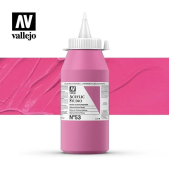 Краска Vallejo Acrylic Studio #53 Quinacridone Rose (Розовый Хинакридон), 1 л