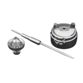 Ремкомплект для краскопульта DeVilbiss GTiPRO LITE: воздушная голова TE20, игла, сопло