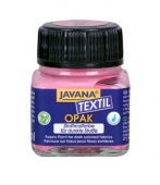 Нерастекающаяся краска по темным тканям C.Kreul Javana Tex Opak розовая 20 мл