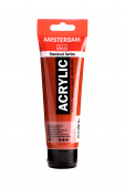 Краска акриловая Amsterdam туба 120 мл №411 Burnt sienna
