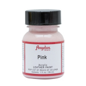 Краска для кожи и ткани Angelus Leather Acrylic Paint 188 Pink, 29,5 мл