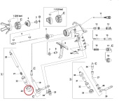 Гайка фильтра для краскопульта Iwata MSGS-200-250L