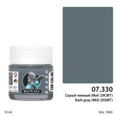 Краска спиртовая Jim Scale, цвет серый темный (МиГ-29СМТ), 10 мл