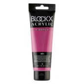 Квинакридон маджента светлый, краска акриловая Blockx Artist, 250 мл