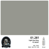 Краска акриловая Jim Scale 01.281 цвет Light Sea Grey FS 36307, 18 мл