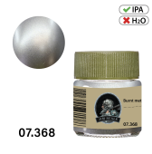 Краска спиртовая Jim Scale, цвет металлик Burnt metal, 10 мл