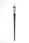 Кисть Альбатрос синтетика (имитация щетины), плоская №22, длинная ручка