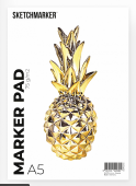 Sketchmarker Альбом для маркеров Marker PAD 75 г/м2, A5, 50 листов