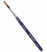 Кисть Альбатрос серии Art Prima, колонок/синтетика, плоская №6