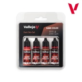 72387 Набор красок Vallejo Dark Skin Set (4 цв.)