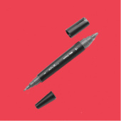 Маркер двусторонний акриловый Fat&Skinny FSTA-03 coral red