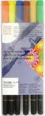 Набор маркеров ZIG Art&Graphic Twin Vivid (6 цветов)