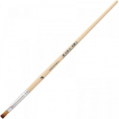 Кисть Альбатрос серии "Школьник", синтетика, плоская №10, короткая ручка