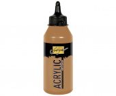 Краска акриловая Solo Goya Acryl 250 мл, охра золотистая