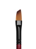 Кисть Roubloff серии 05RB STANDARD №10 синтетика, имитация колонка, наклонная, фигурная ручка