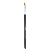 Кисть для акрила Sketchmarker 371S №5, имитация колонка, круглая укороченная, ручка короткая