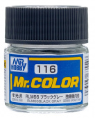 Mr. Hobby Краска 10 мл C116 RLM66 BLACK GRAY