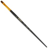 Кисть Roubloff серии 1127 №8, колонок, плоская, длинная ручка