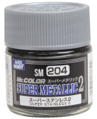 Mr. Hobby Краска 10 мл SM204 Super Stainless 2