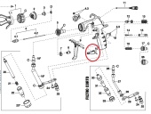 Комплект предохранительного устройства триггера для краскопульта Iwata MSGS-200