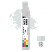 Чернила спиртовые SKETCHMARKER 22 мл цв. SG8 Simple Gray 8