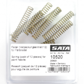 SATA 10520 Набор пружин (12 шт.) регулятора подачи материала для окрасочных пистолетов за исключением minijet