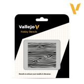 Трафарет Vallejo ST-TX007 Wood Texture Nº2