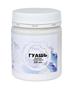 Гуашь Альбатрос оформительская белила титановые, 250 мл