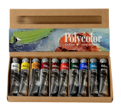 Набор акриловых красок Maimeri Polycolor, 10 цв. по 20 мл
