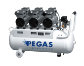 Бесшумный компрессор Pegas PG-2400 безмасляный