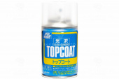 Mr. Hobby Краска художественная Topcoat Gloss Spray 86 мл