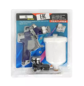 Краскопульт Schtaer SCH-827 KIT с соплами 1,3 и 1,7 мм в комплекте