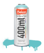Краска аэрозольная Belazo Art Spray Light Turquoise, 400 мл