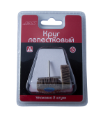 JAS 2407 Круг лепестковый, d 30 х 10 мм, зерно Р 120, 2 шт./уп., блистер