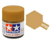 XF-59 Краска Tamiya Desert yellow flat (Пустынный желтый матовый) 10 мл