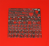 JAS 3801 Трафарет Опознавательные знаки армии Германии 2 МВ