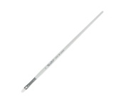 Кисть Roubloff серии 1B32W №10, белая синтетика, овальная, длинная ручка