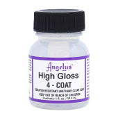 Angelus лак High Gloss 4-Coat Acrylic Finisher 904-01-000, 29,5 мл