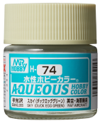 Mr. Hobby Краска 10 мл H74 SKY (DUCK EGG GREEN)