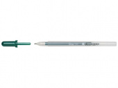 Ручка гелевая Sakura Glaze #834 зеленый насыщенный
