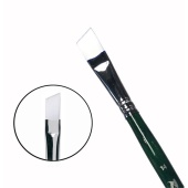Кисть Roubloff серии 1P6G №14, жемчужная синтетика, скошенная, длинная ручка