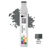 Чернила спиртовые SKETCHMARKER 22 мл цв. NG3 Neutral Gray 3