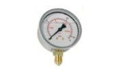 Fimet D215/7 Глицерин-наполненный манометр М1/4"R, 63 мм, 0-40 бар, нерж. сталь, радиальный