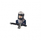 SATA 154591 Vision 2000 защитная маска в сборе с поясным ремнем индустриальной версии и Т-образным узлом подсоединения воздуха